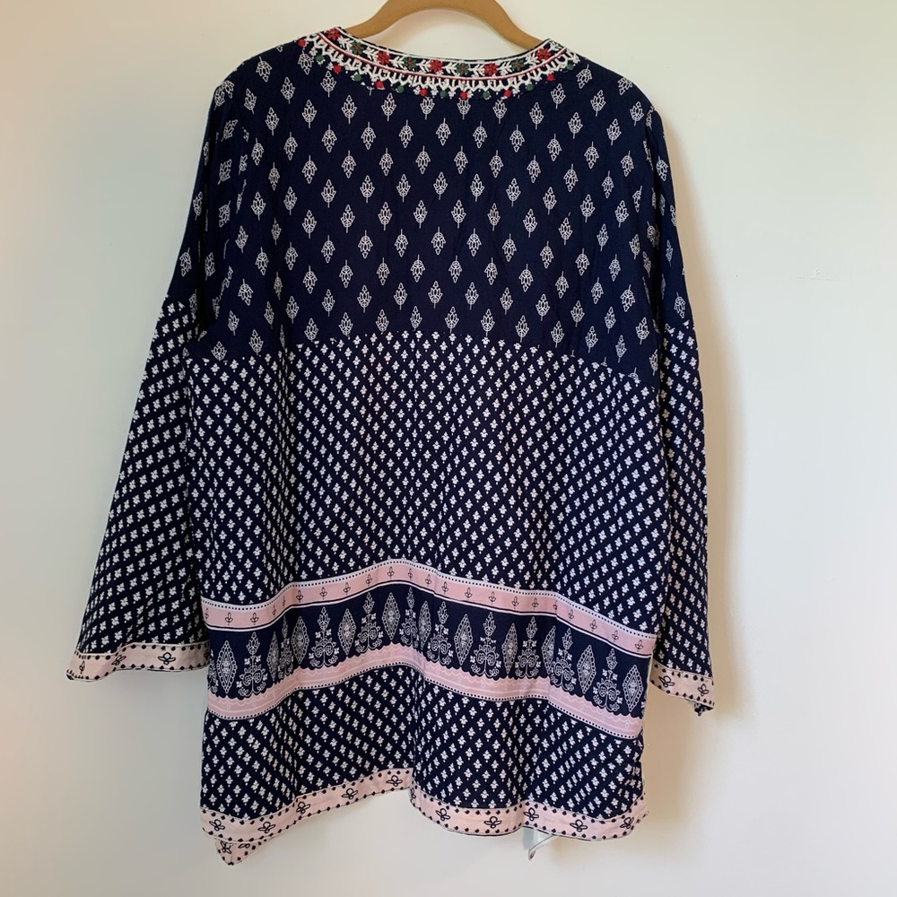 Novica Patchwork Bohemian Summer Cardigan Jacket - Picture 7 of 10